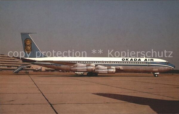 Flugzeuge Zivil Boeing B.707-355C 5N-A0Q c/n 19664 Okad