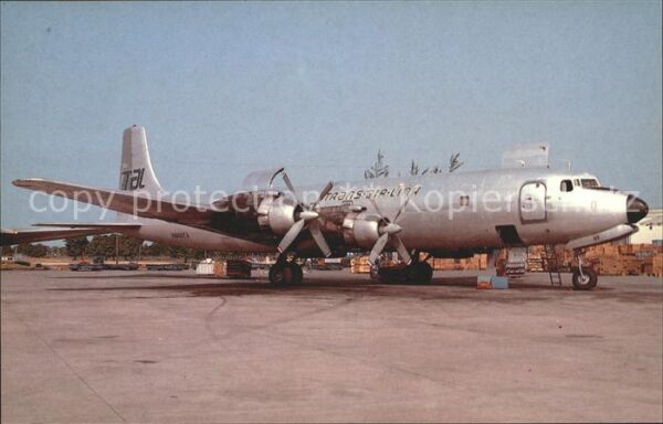 Flugzeuge Zivil McD Douglas DC-7CF N868TA c/n 45188 Ira