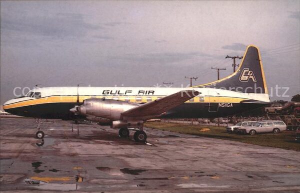 Flugzeuge Zivil Convair CV580 N511GA c/n 39 Gulf Air Tr