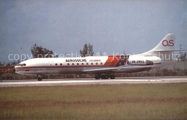 Flugzeuge Zivil Aerospatiale Caravelle IIR Aerosucre Co