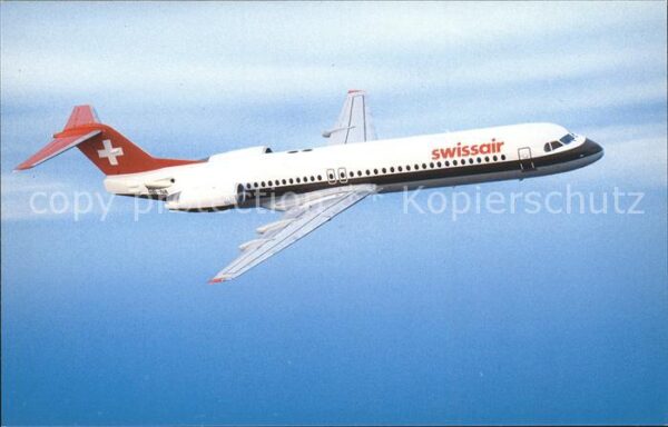Swissair Fokker 100 HB-IVA