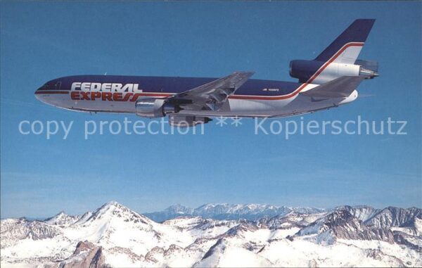 Flugzeuge Zivil Federal Express McDonnell Douglas DC-10
