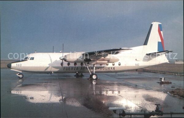 Flugzeuge Zivil Fokker F-27 MK100 560 c/n 10199 Fuerza