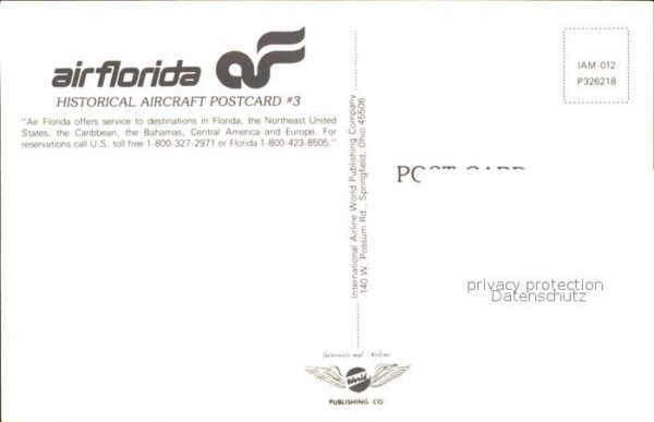 Flugzeuge Zivil Air Florida – Bild 2