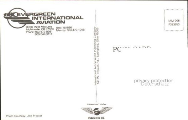 Flugzeuge Zivil Evergreen International Aviation – Bild 2