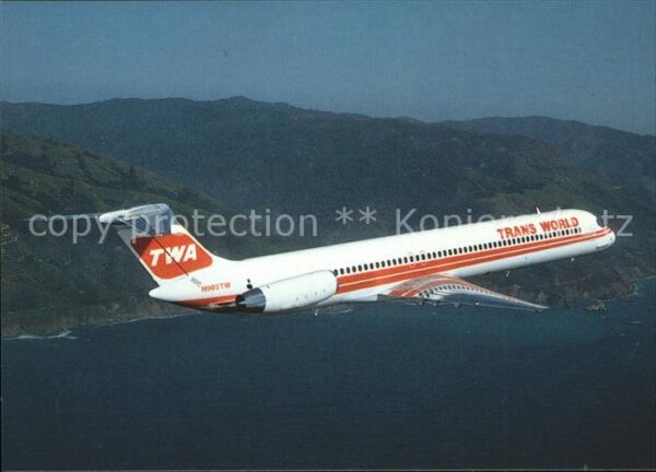 Flugzeuge Zivil TWA Trans World Airlines McDonnell Doug