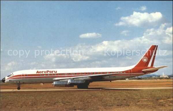 Flugzeuge Zivil AeroPeru MacDonell Douglas DC-8 46027 O