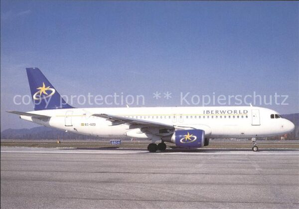 Flugzeuge Zivil Iberworld Airbus A320-214 EC-GZD c/n 87