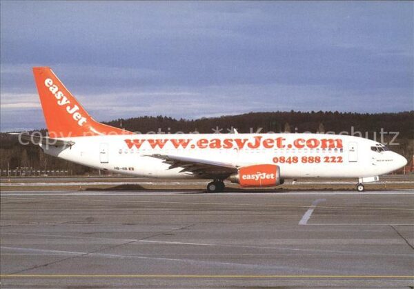 Flugzeuge Zivil Easyjet Switzerland Boeing 737-3M8 HB-I