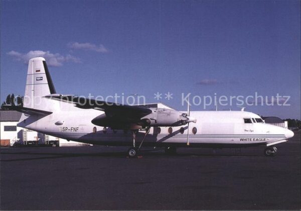Flugzeuge Zivil White Eagle Aviation Fokker F27-600 SP-
