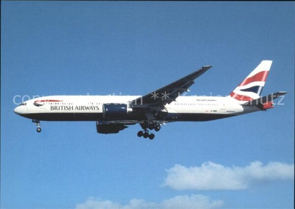 Flugzeuge Zivil British Airways Boeing 777-236 ER G-YMM