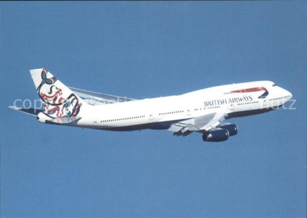 Flugzeuge Zivil British Airways Boeing 747-436 G-BNLG c