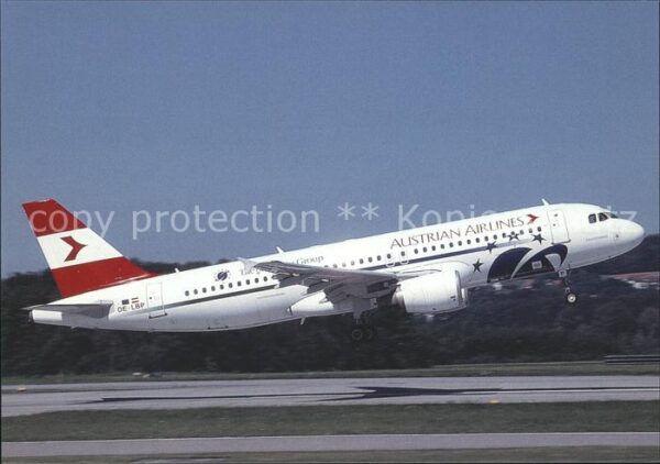 Flugzeuge Zivil Austrian Airlines Airbus A320-214 OE-LB