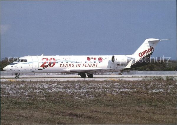 Flugzeuge Zivil Comair 20th Anniversary colours Canadai