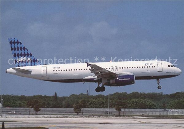 Flugzeuge Zivil Jet Blue Airbus A320-232 N504JB c/n 115