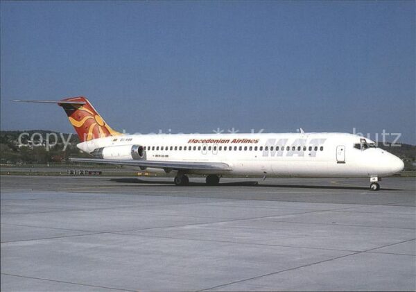 Flugzeuge Zivil MAT Macedonian Airlines McDonnell Dougl