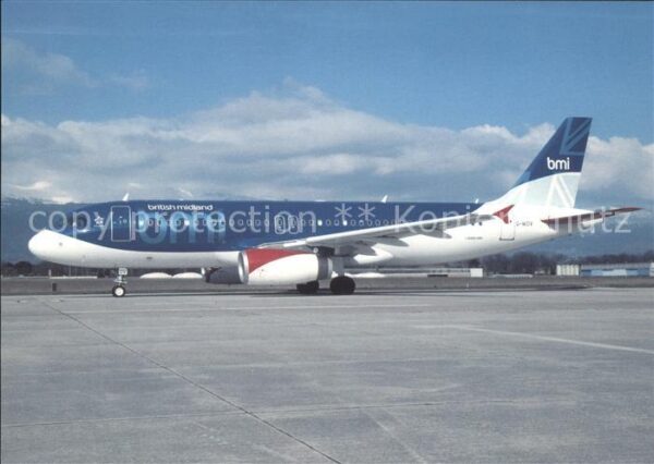 Flugzeuge Zivil British Midland Airbus Industrie A320-2