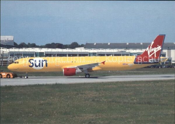 Flugzeuge Zivil Sun Virgin Airbus Industrie A321-211 D-