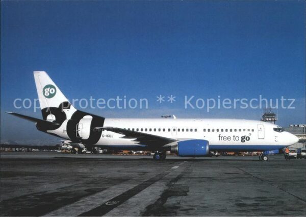 Flugzeuge Zivil GO Boeing B-737-300 G-IGOJ