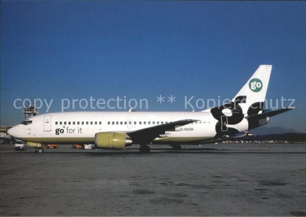 Flugzeuge Zivil GO Go for it Boeing B-737-300 G-IGOH
