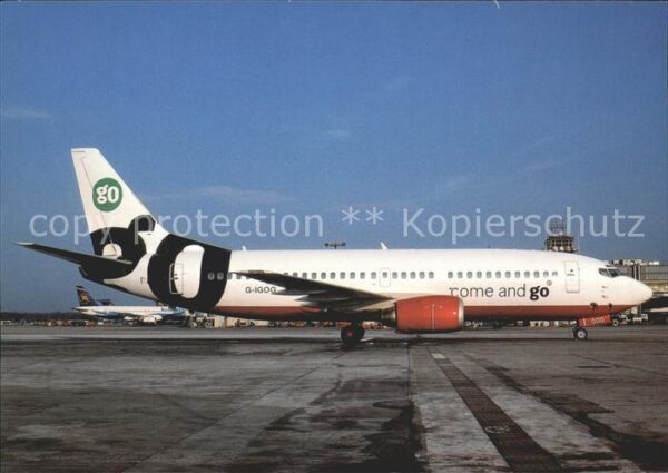 Flugzeuge Zivil GO Come and Go Boeing B-737-300 G-IGOG