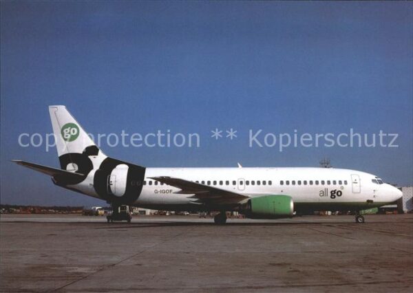 Flugzeuge Zivil Go All Go Boeing B-737-300 G-IGOF