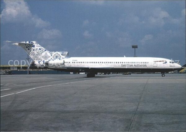 Flugzeuge Zivil British Airways Boeing B-727-200 ZS-NOV