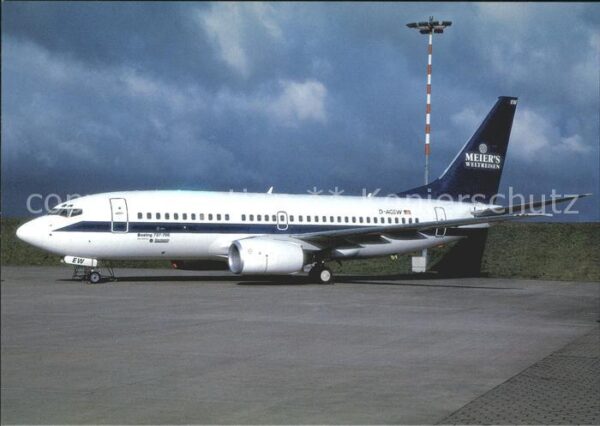 Flugzeuge Zivil Meiers Weltreisen Boeing B-737-700 D-AG