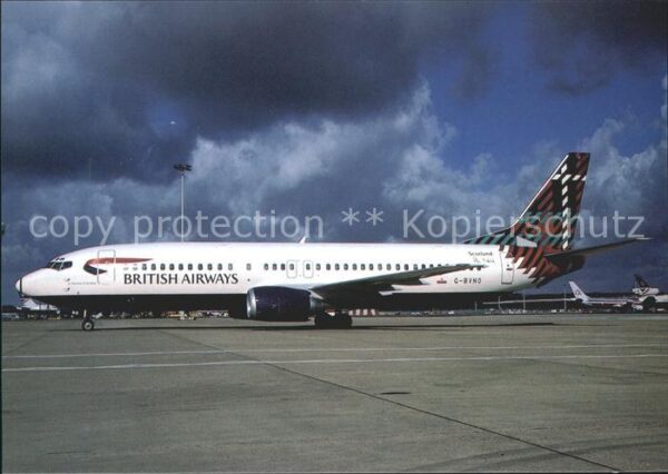 Flugzeuge Zivil British Airways Boeing B-737-400 G-BVNO