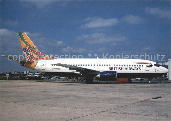 Flugzeuge Zivil British Airways Boeing B-737-300 G-OMUC