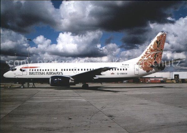 Flugzeuge Zivil British Airways Boeing B-737-300 G-XMAN