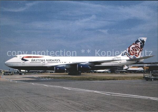 Flugzeuge Zivil British Airways Boeing B-747-200 G-BDXK
