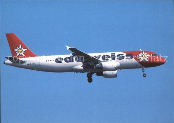 Flugzeuge Zivil Edelweiss Airbus Industrie A320-214 HB-