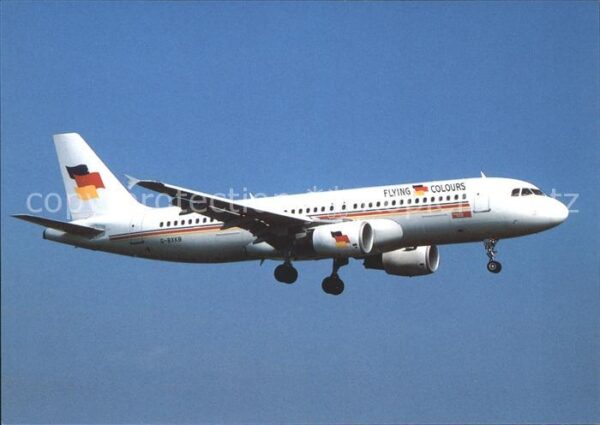 Flugzeuge Zivil Flying Colours Airbus Industrie A320-21