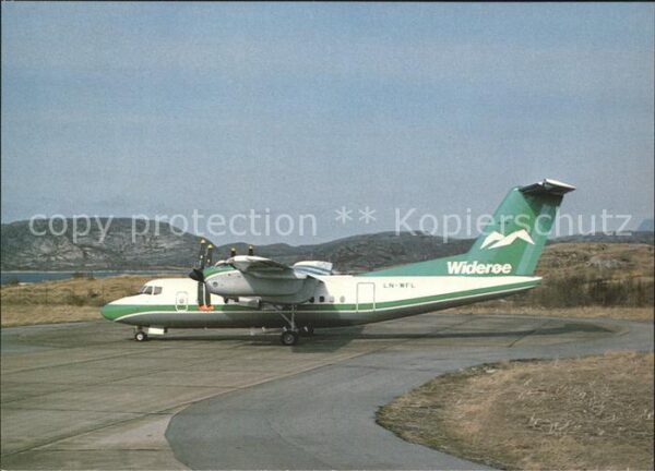 Flugzeuge Zivil Wideroes Flyveselskap A/S Norway De Hav