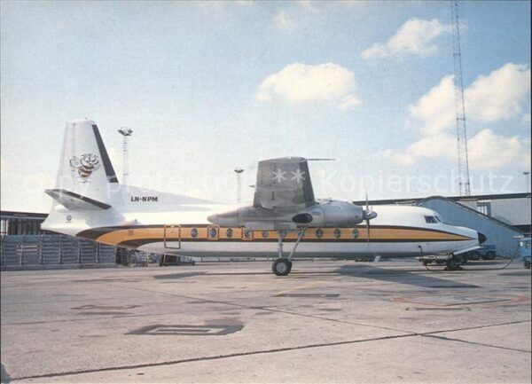 Flugzeuge Zivil Air-Executive Norway Busy Bee AS Fokker