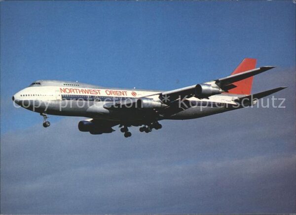 Flugzeuge Zivil Northwest Orient Boeing 747-151 N601US