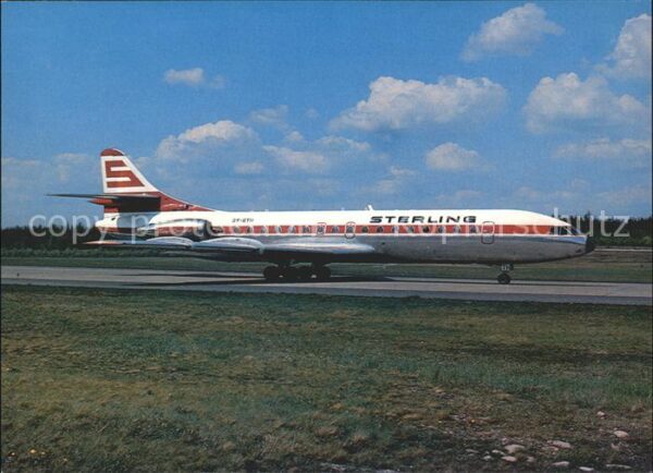 Flugzeuge Zivil Sterling Airways Sud-Aviation SE-210 Ca