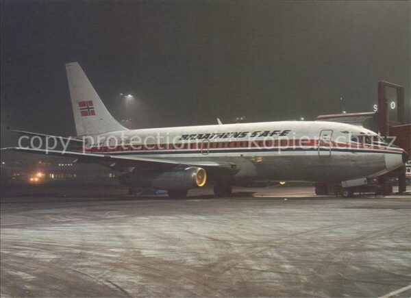 Flugzeuge Zivil Braathens SAFE Boeing 737-205