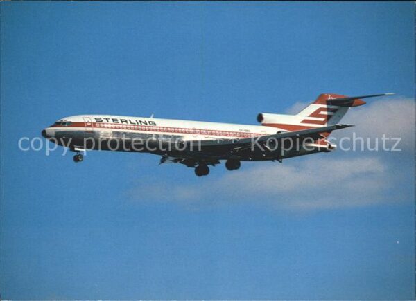 Flugzeuge Zivil Sterling Airways Boeing 727