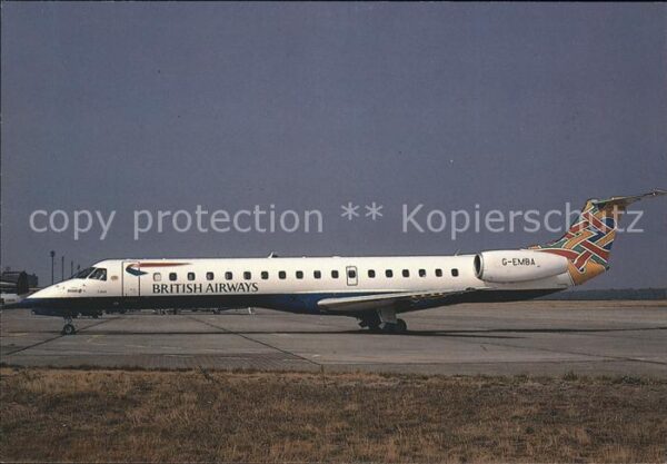 Flugzeuge Zivil British Airways Embraer Erj 145-G-EMBA