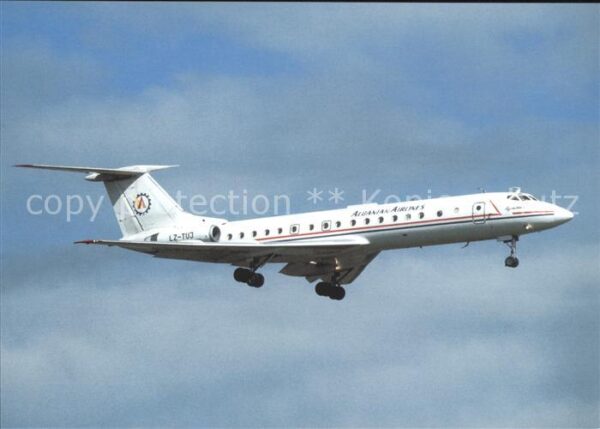 Flugzeuge Zivil Albanian Airlines Tupolev 134A-3 LZ-TUJ