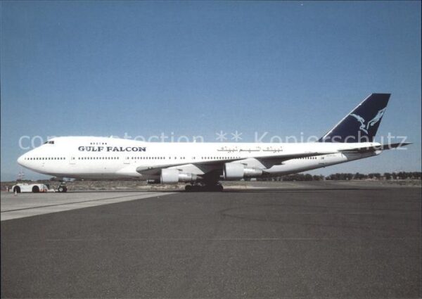 Flugzeuge Zivil Gulf Falcon Boeing 747-246B 3D-GFB cn 2
