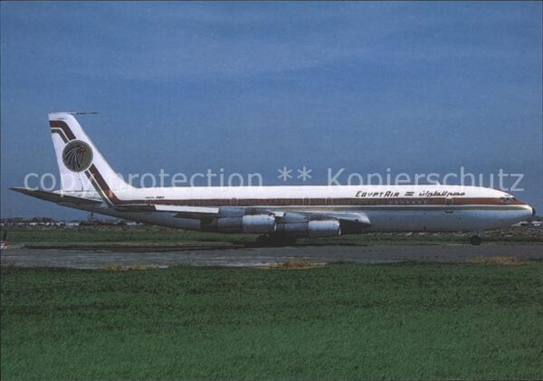 Flugzeuge Zivil Egypt Air Boeing 707 SU-APD