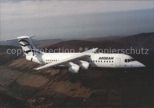Flugzeuge Zivil Aegean Avro RJ 100
