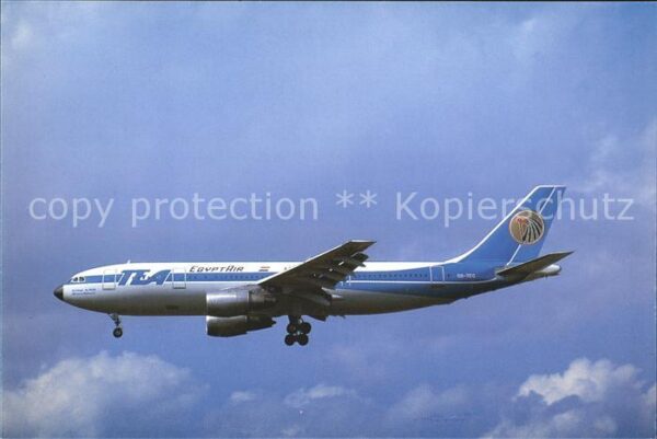 Flugzeuge Zivil Egyptair TEA Airbus A 300 B4 OO-TEG c/n