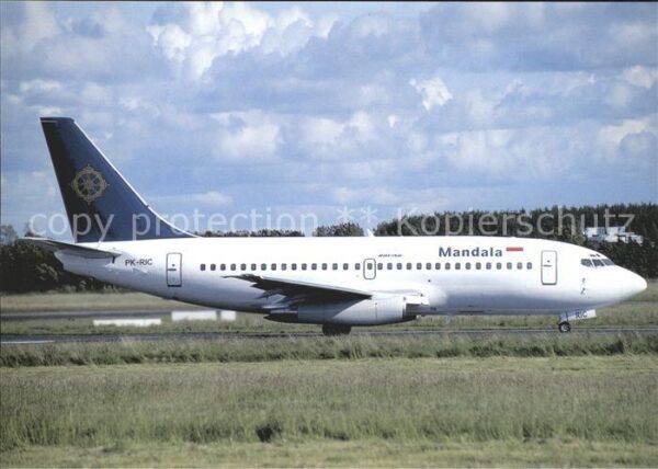 Flugzeuge Zivil Mandala Airlines B-737-2S3 PK-RIC c/n 2