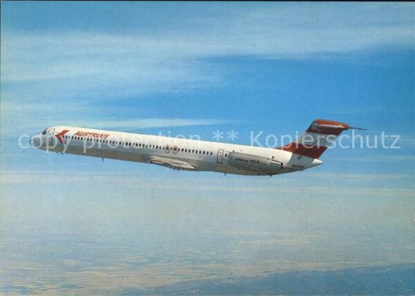 Flugzeuge Zivil Austrian Airlines Douglas DC9-81