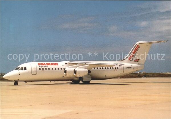 Flugzeuge Zivil BAe 146-300 G-BPNT Palmair