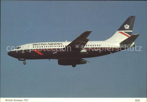 Flugzeuge Zivil British Airways Boeing 737-236 G-BKYK